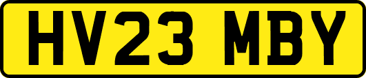 HV23MBY