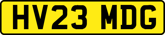 HV23MDG