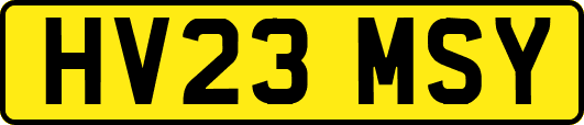 HV23MSY