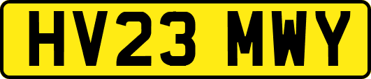 HV23MWY