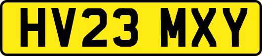 HV23MXY