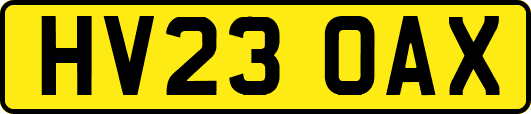 HV23OAX