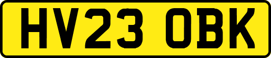 HV23OBK
