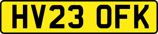 HV23OFK