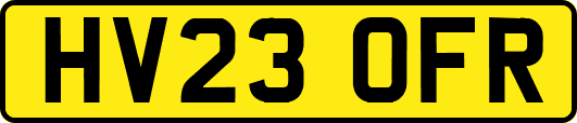HV23OFR
