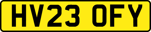 HV23OFY