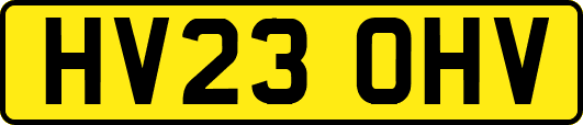 HV23OHV