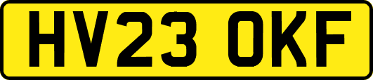 HV23OKF