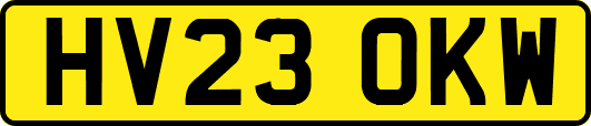 HV23OKW