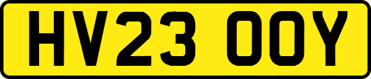 HV23OOY