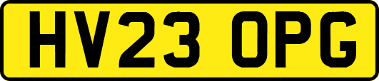 HV23OPG