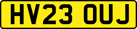 HV23OUJ