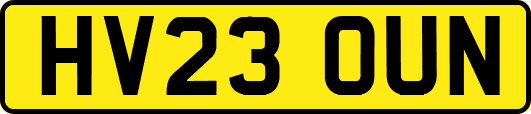 HV23OUN