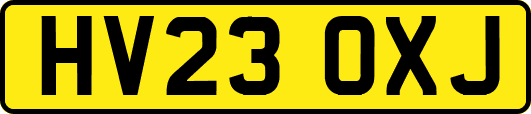 HV23OXJ
