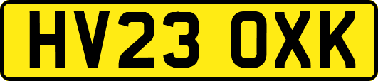HV23OXK