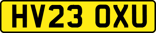 HV23OXU
