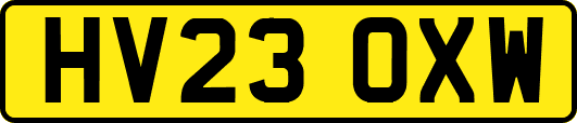HV23OXW