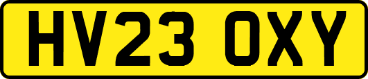 HV23OXY