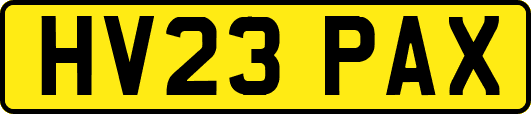 HV23PAX