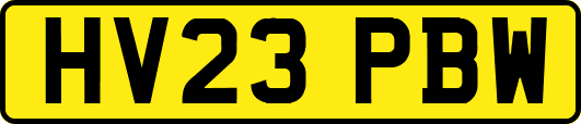 HV23PBW