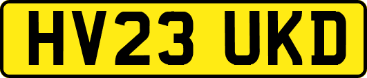 HV23UKD