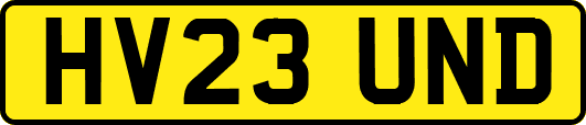 HV23UND
