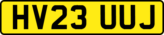HV23UUJ