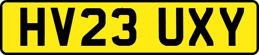 HV23UXY