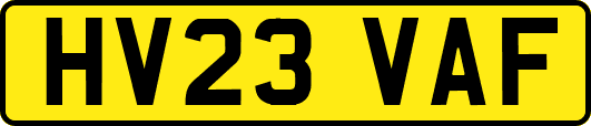 HV23VAF