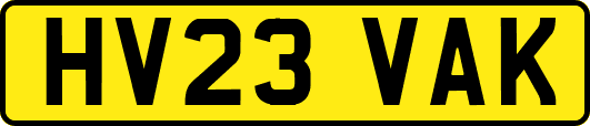 HV23VAK