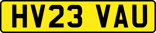 HV23VAU