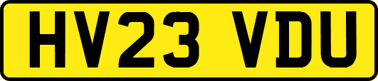 HV23VDU