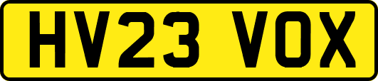 HV23VOX