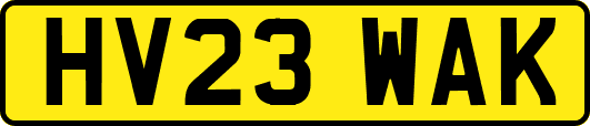 HV23WAK