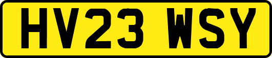 HV23WSY