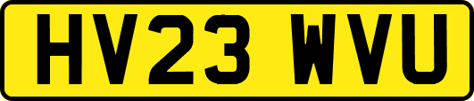 HV23WVU