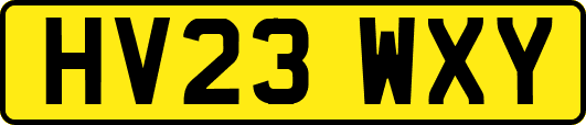 HV23WXY