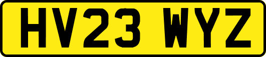 HV23WYZ