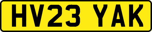 HV23YAK