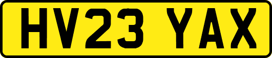 HV23YAX