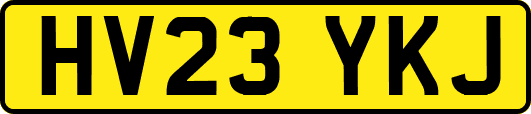 HV23YKJ