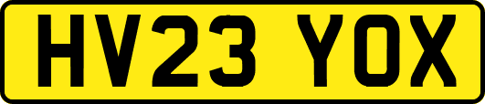 HV23YOX