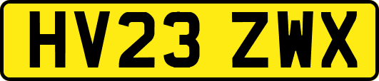 HV23ZWX