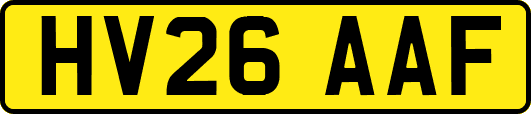 HV26AAF