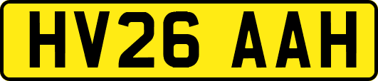 HV26AAH