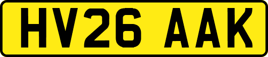 HV26AAK