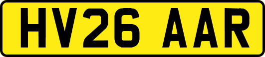 HV26AAR
