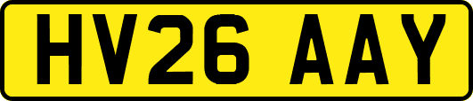 HV26AAY