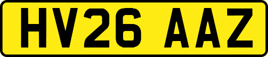 HV26AAZ