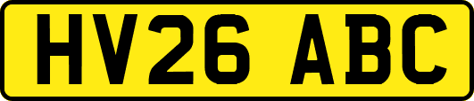 HV26ABC